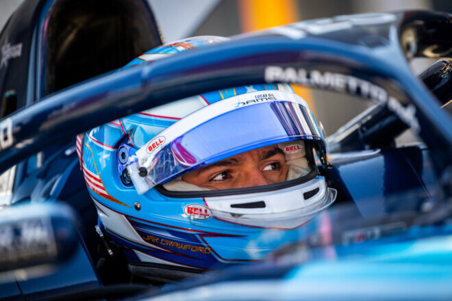 アストンマーティン育成クロフォードが最速。宮田莉朋は9番手／FIA F2第14戦フリー走行