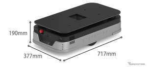 100kg可搬の小型搬送ロボット「カチャカEvo」、プリファードロボティクスが実機展示へ…2025 国際ロボット展