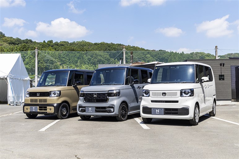 荷室でのんびりリラックス!?　ライバルとはちょっと違う路線を狙ったホンダ「N-BOXジョイ」公開