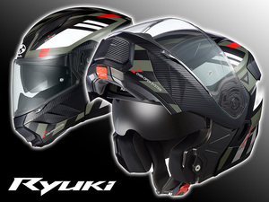 オージーケーカブトのシステムヘルメット「RYUKI ALERT／リュウキ アラート」が8月上旬発売！