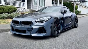 【面白ネタ】これどうですか？トヨタGRスープラにBMW Z4のフロントを合体させたものです(;^ω^)　面白いけど絶対に賛否両論ありー