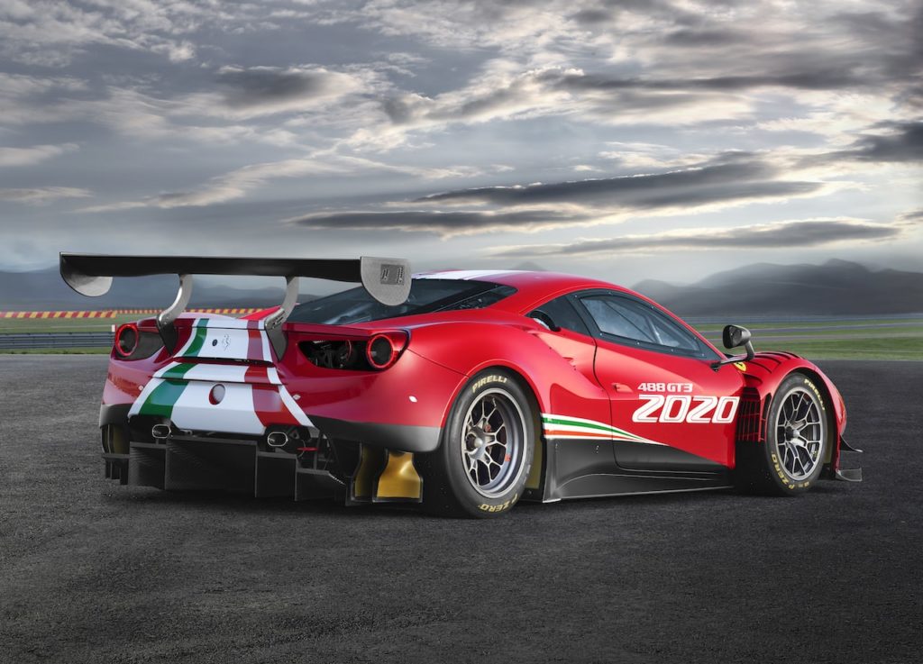 フェラーリ 488 GT3 Evo 発表。2020年シーズンの新型マシンを全方位で性能強化
