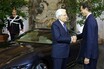 フェラーリの最新GTクーペ「ローマ」がイタリア官邸で大統領を表敬訪問