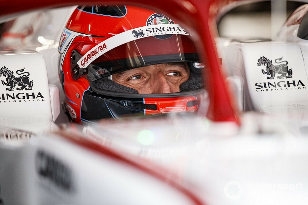ロバート・クビサ、F1スペインGPのFP1でアルファロメオをドライブ