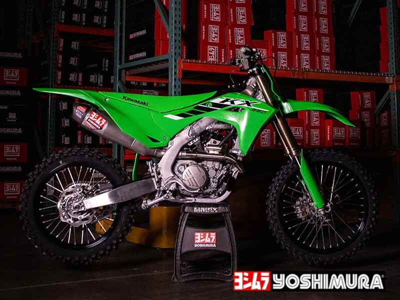 ヨシムラがカワサキ KX250（25）用「RS-12 レーシングサイクロン」の受注をスタート！