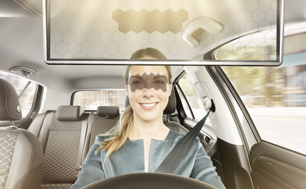 サンバイザーも進化する ボッシュが バーチャルバイザー を発表 Le Volant Carsmeet Web 自動車情報サイト 新車 中古車 Carview