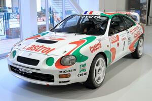 1995年のツール･ド･コルスで優勝したST205型セリカ GT-Four【自動車博物館へ行こう】