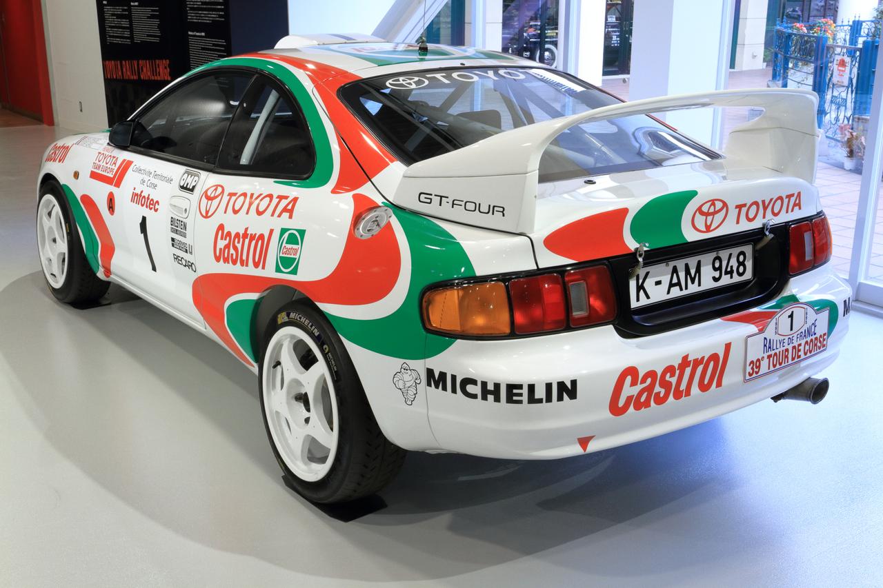 1995年のツール･ド･コルスで優勝したST205型セリカ GT-Four【自動車博物館へ行こう】