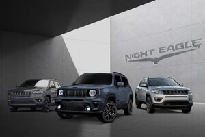 Jeep、主力の『チェロキー』含む3車種に漆黒の限定車”Night Eagle”を設定