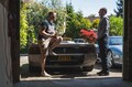 フェラーリ・テスタロッサが307万円？（1）　艶ないプライマー・ボディ　ルーフは大胆カット済み