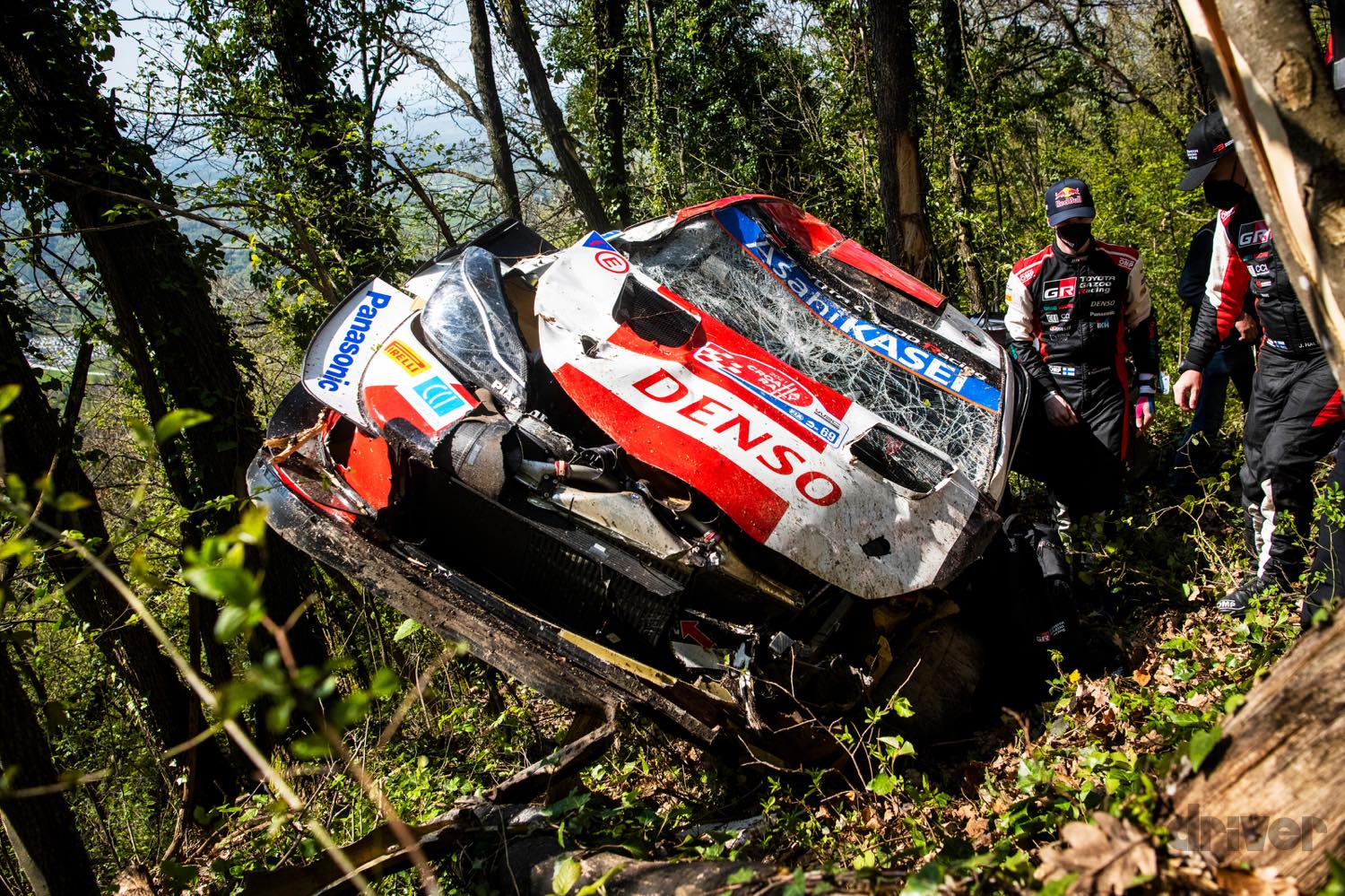 Wrc 21 第3戦 選手権リーダーが壮絶なコースアウト ヒョンデのヌービルがトップ トヨタが2 3位につける クロアチア ラリー Day1 Driver Web 自動車情報サイト 新車 中古車 Carview