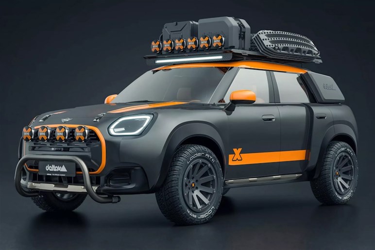 【冗談が現実に】独チューナーが「カントリーマン」を本格オフローダー化。本家MINIも“公式版”を開発中!?