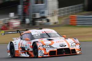 SUPER GT 最終戦でau TOM’S GR Supraが優勝でチャンプ決定！坪井選手は前人未到の3連覇達成!!