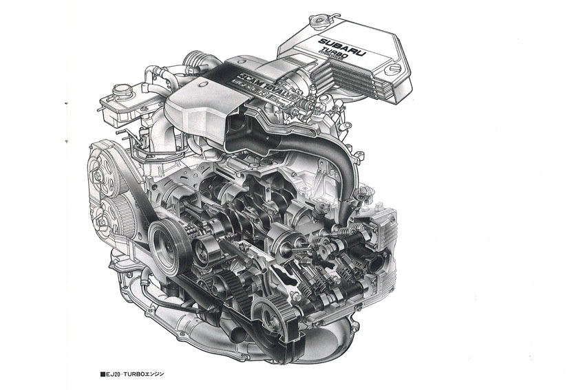 感動動画 第1章スバル 水平対向エンジンの優位性を追求 名機スバル Ej 型エンジンヒストリー Auto Prove 自動車情報サイト 新車 中古車 Carview