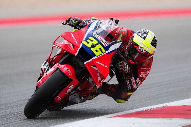 ホンダ：初日トップ5にミル「戦えるバイクがあると実感」マリーニは11番手／第21戦ポルトガルGP 初日