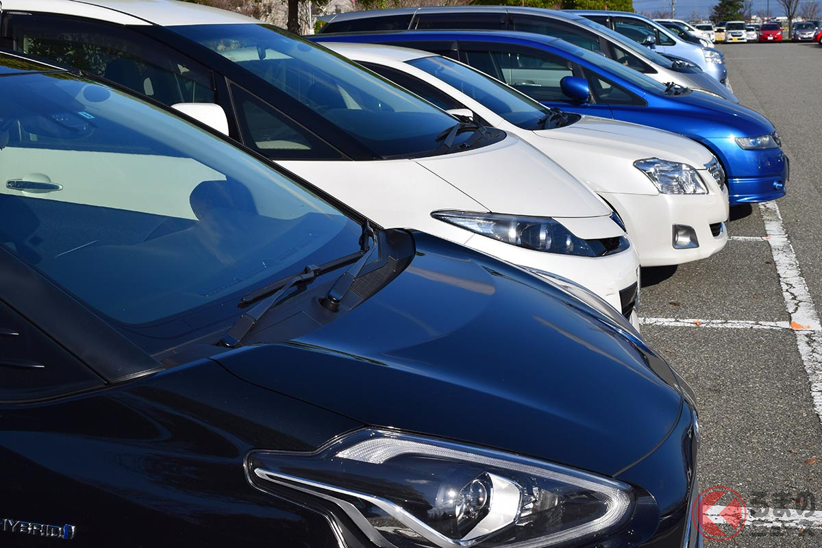 車をまっすぐ停められない 苦手な人が多い バック駐車 上手に停めるコツはある くるまのニュース 自動車情報サイト 新車 中古車 Carview