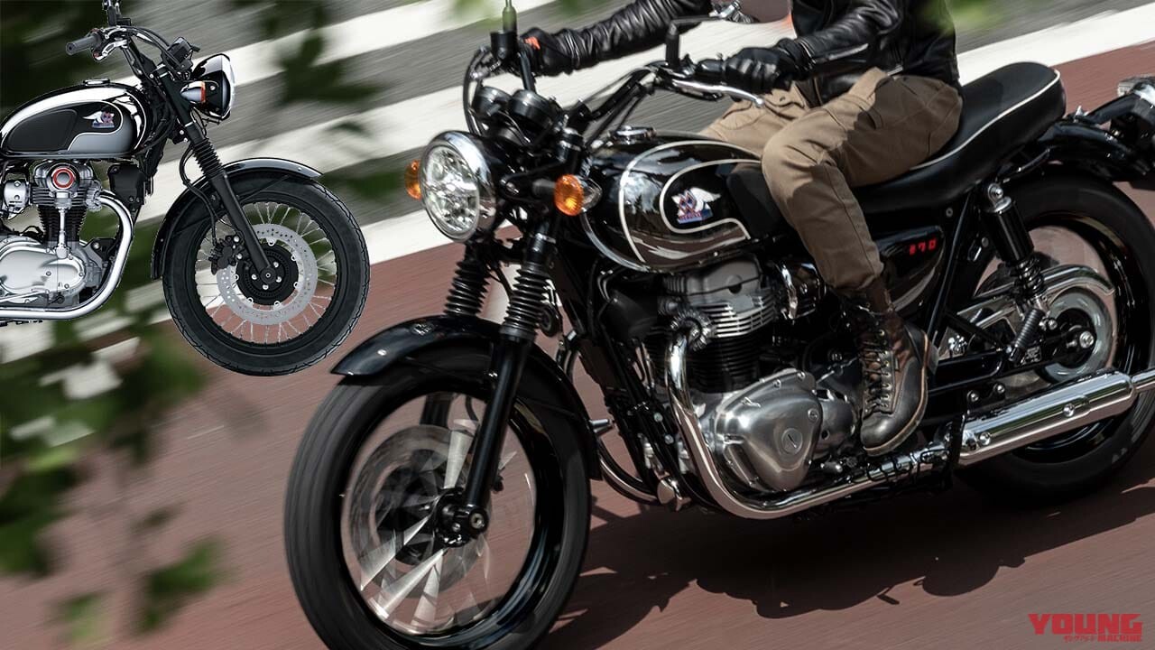 カワサキが「メグロK3」の2026年モデルを11月1日に発売！ デザインは黒ホイールになった前年から引き継ぐ