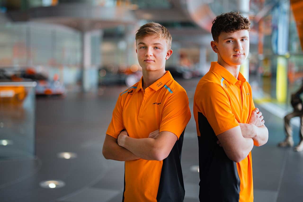 FIA F3に参戦するダンとステンスホーンがマクラーレンの若手ドライバー育成プログラムに加入