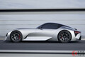 レクサスが「新型スポーツカー」実車公開へ！ LFAの後継車「エレクトリファイドスポーツ」米に初上陸！