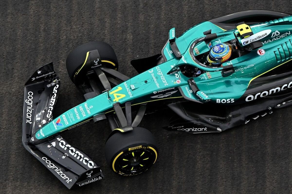 ベテランのアロンソが好調トップタイム。ルクレールとフェルスタッペンが続く。角田裕毅は9番手｜F1シンガポールGP FP1