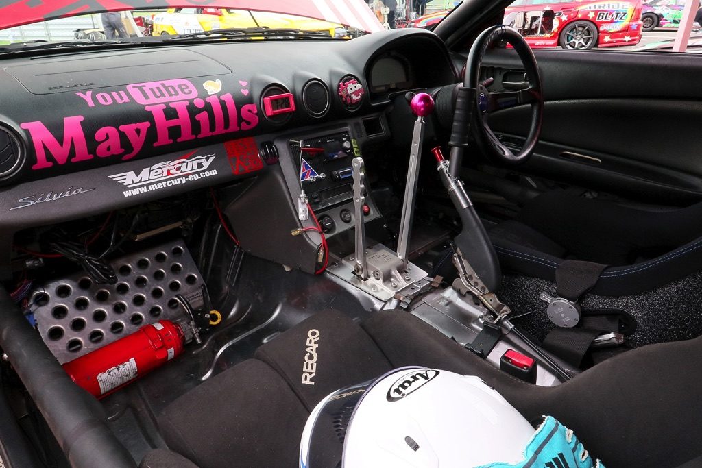 D1gpお台場で大活躍した若手女性ドライバー下田紗弥加がd1ライツに今期初参戦 フルチューンのs15シルビアで超高速ドリフトを披露 D1 Lights Web Option 自動車情報サイト 新車 中古車 Carview