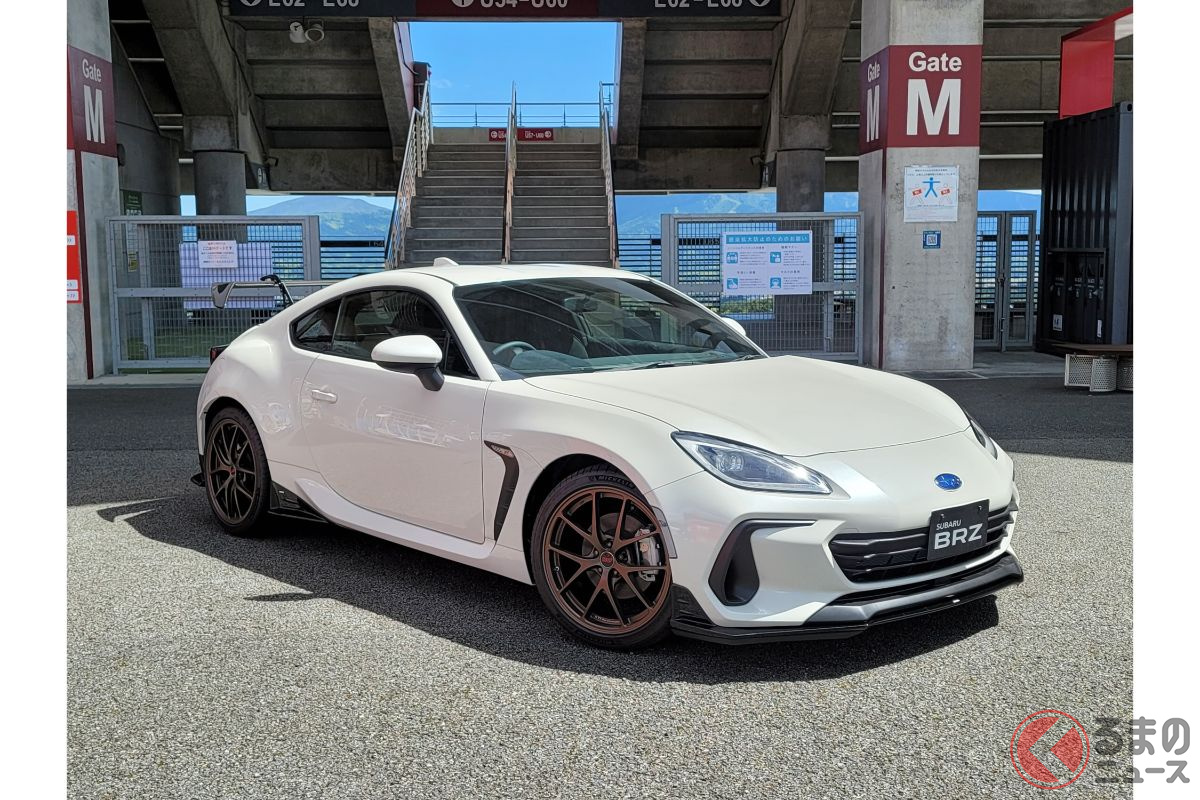 スバル新型 Brz のsti仕様を一般初公開 エアロカスタムはどう進化した くるまのニュース 自動車情報サイト 新車 中古車 Carview