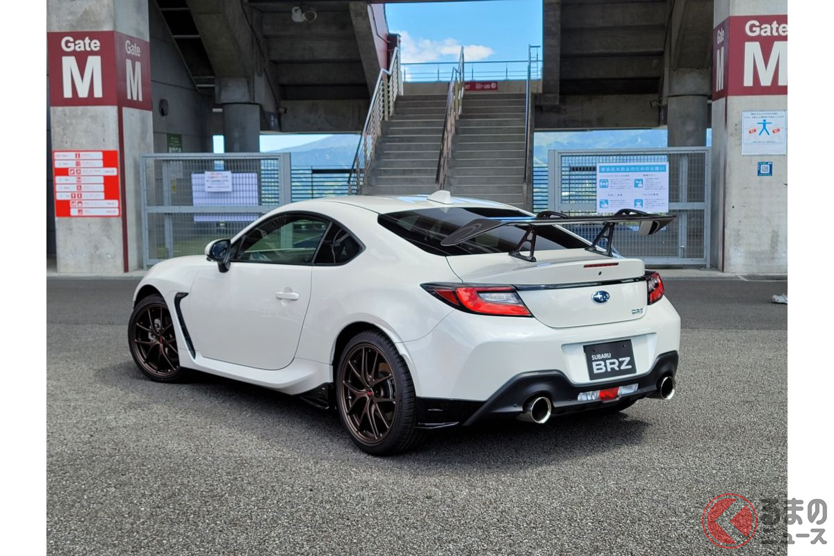 スバル新型 Brz のsti仕様を一般初公開 エアロカスタムはどう進化した くるまのニュース 自動車情報サイト 新車 中古車 Carview