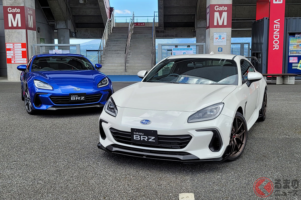 スバル新型 Brz のsti仕様を一般初公開 エアロカスタムはどう進化した くるまのニュース 自動車情報サイト 新車 中古車 Carview