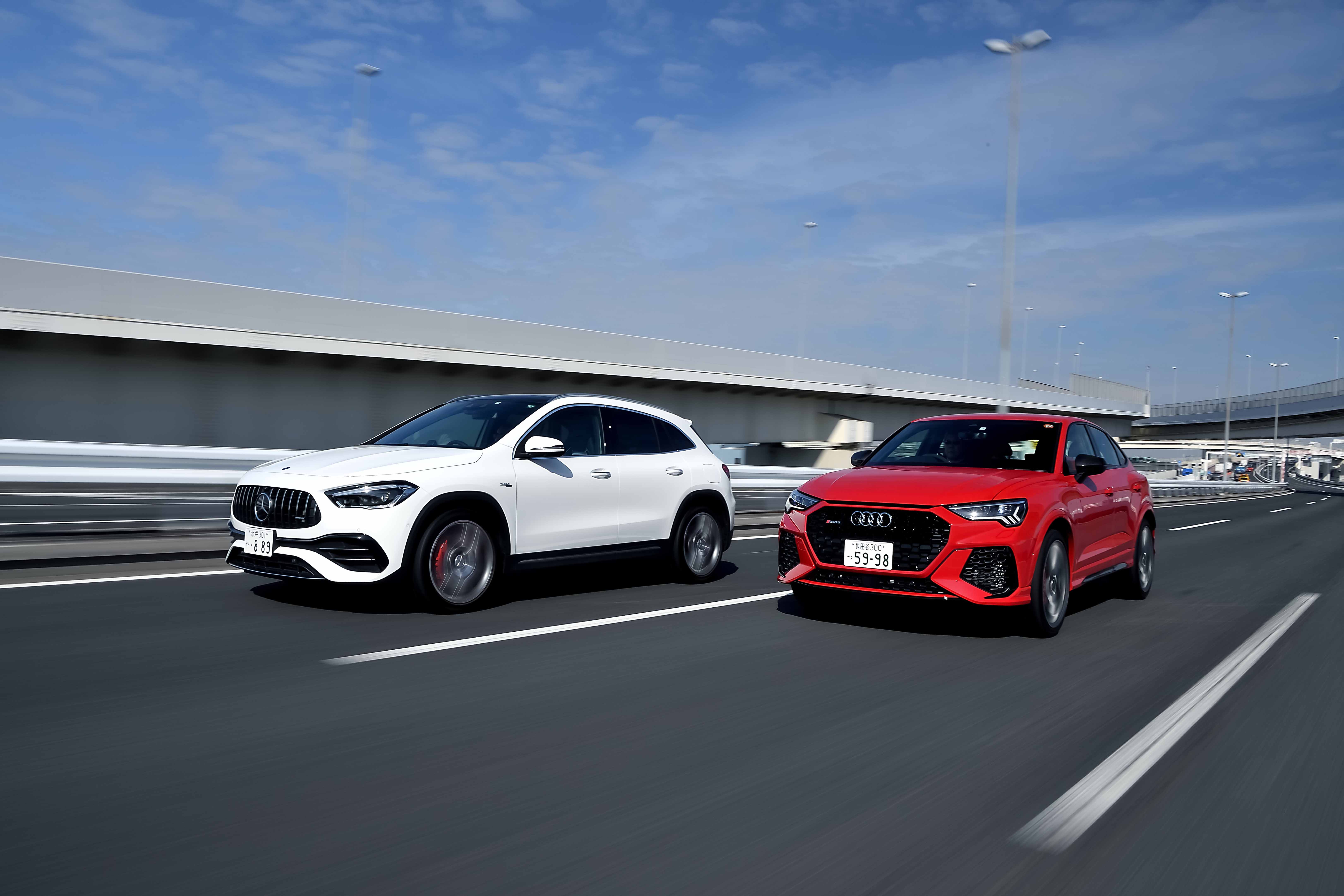 比較試乗 アウディrs Q3 Vs メルセデスamg Gla45 高い実用性と機動性をコンパクトサイズで両立したハイパフォーマンスsuv Le Volant Carsmeet Web 自動車情報サイト 新車 中古車 Carview