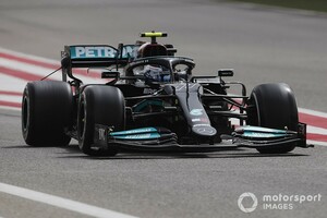 メルセデスF1”トラブル発進”。ボッタス「2日目以降に挽回できることを期待」