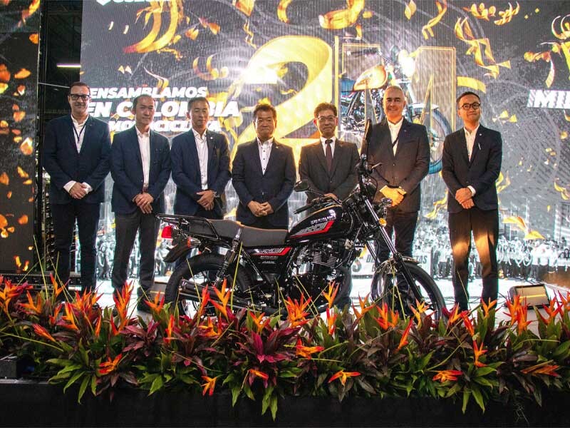 【スズキ】コロンビアで二輪車累計生産200万台を達成