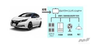 日産自動車が防災力強化に向けて電気自動車を活用した「災害連携協定」を秋田県と締結