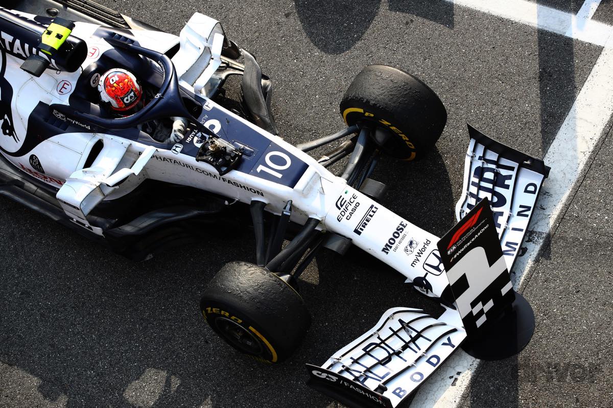 祝！ 初優勝】アルファタウリ ホンダのピエール・ガスリーがF1イタリア