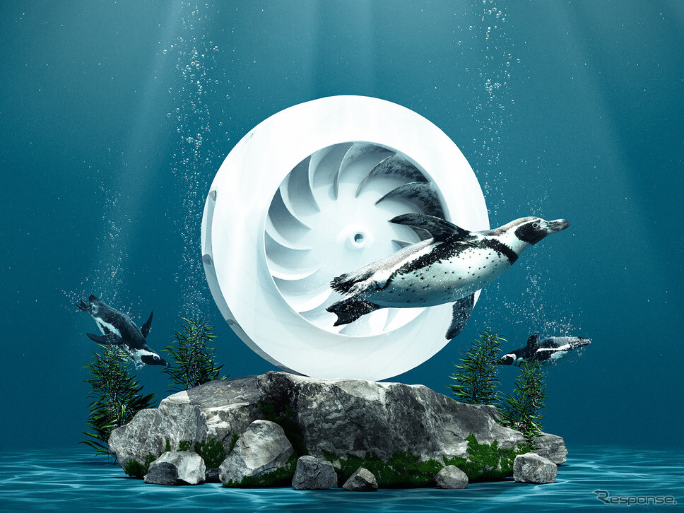 ペンギンの翼に着想した「バイオニックラジアルファン」公開も、マーレが電動化技術を出展へ…IAAモビリティ2025