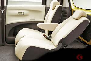 ダイハツの「ちいさな“軽”高級車」！ 「豪華リムジン級」広々“ソファ”!? スライドドア“じゃない”軽スーパーハイトワゴン「タントエクゼ」がスゴかった！