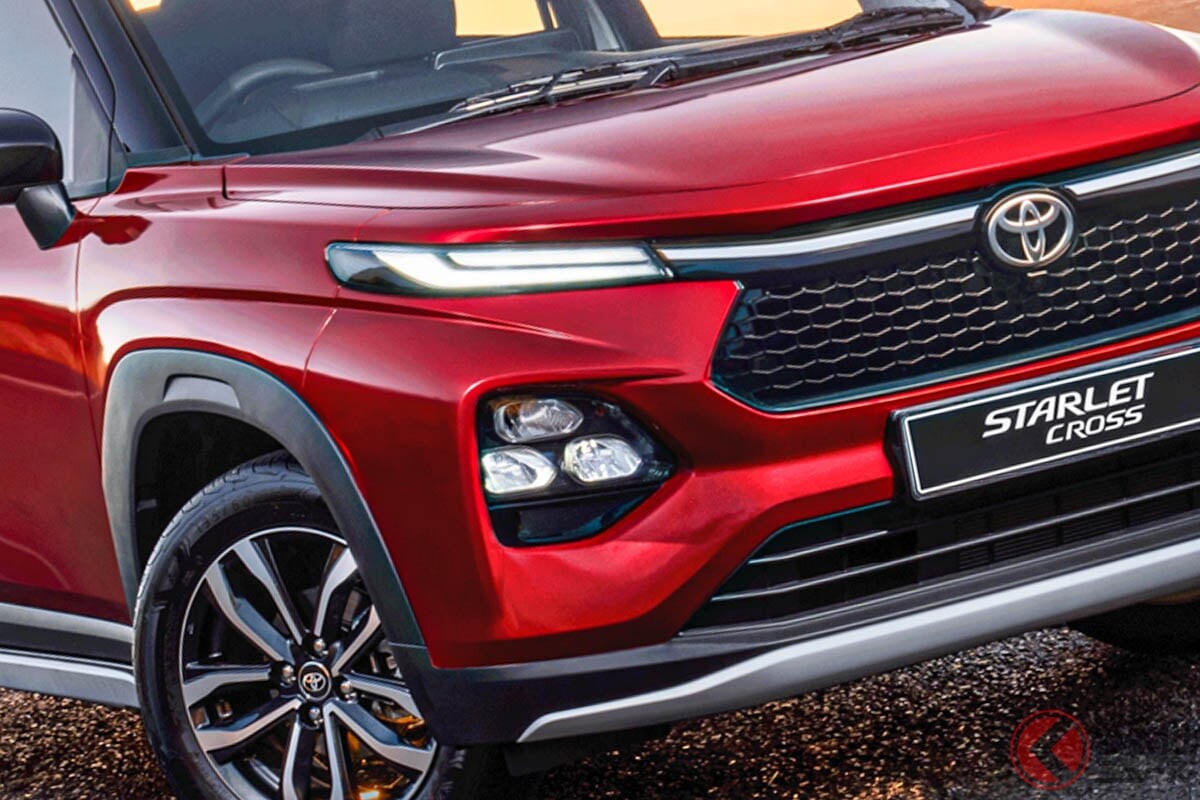 “約240万円”のトヨタ「スターレット“クロス”」がスゴイ！ 25年ぶり復活な「コンパクトSUV」に反響多数！ MT設定＆クーペスタイルもイイ南アの「全長4m以下モデル」が話題に