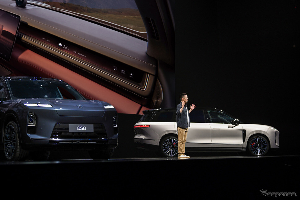 中国EV「NIO」、新型ES8とET9ホライゾンエディションを発表