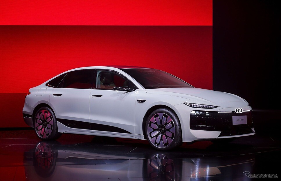アウディ、中国専用のEVロングセダン『A6L e-tron』初公開…上海モーターショー2025