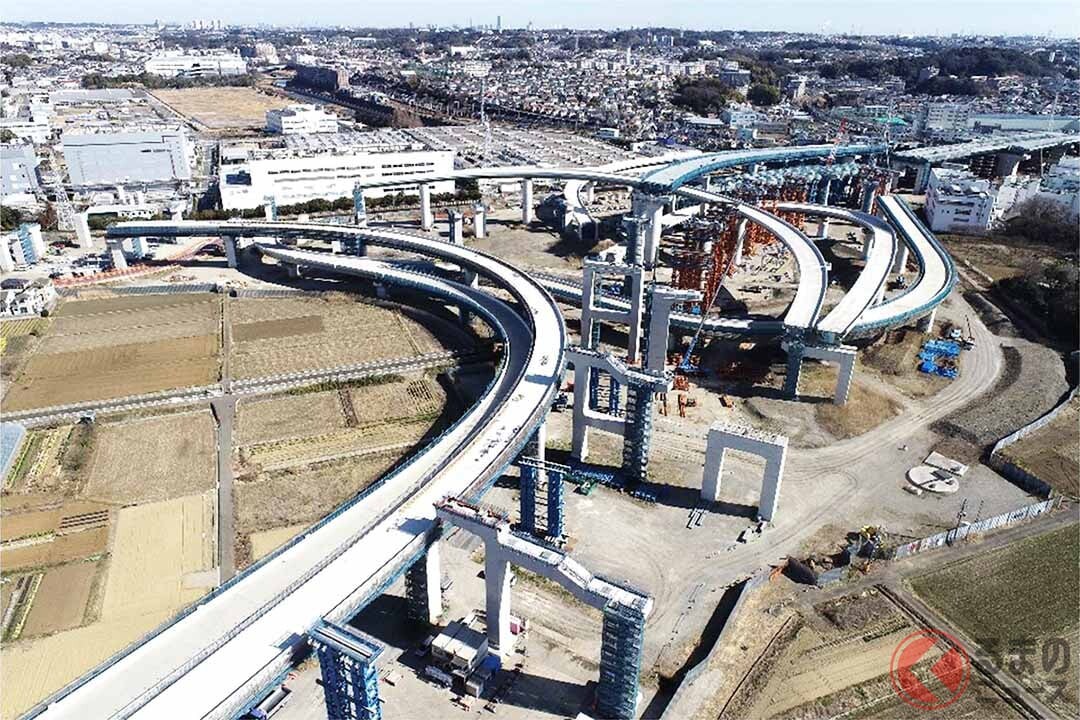 圏央道「藤沢～横浜」工事状況に反響多数!?「本当に早く開通して」「渋滞緩和に期待」の声も 悲願の「湾岸線直結」いつになる？ 東名の地獄渋滞も緩和