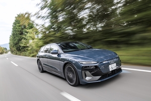 航続距離は734km！アウディ「A6 Avant e-tron」の快適無比な乗り心地と巨体を忘れさせる軽快な走り