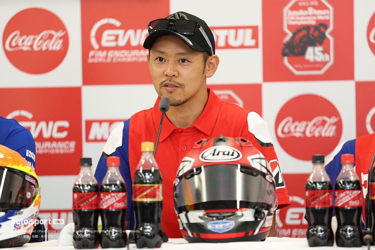 高橋巧「ホンダ30勝目のプレッシャーはあるが、応援を力に変えたい」と決勝に意欲／鈴鹿8耐 予選トップ3会見