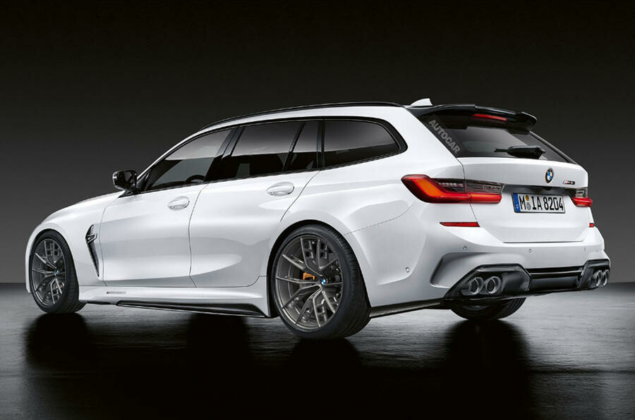 【M3のワゴン】BMW M3ツーリング、2022年後半発表へ　3L直6ターボ　大型キドニーグリルか