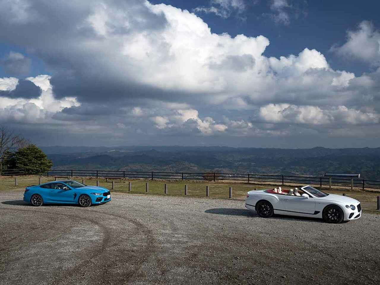 ラグジュアリーなだけ、スポーティなだけ・・・じゃあ、物足りないから選ばれる「ベントレー コンチネンタルGTC × BMW M8コンペティション クーペ」【最新スポーツモデル特集】