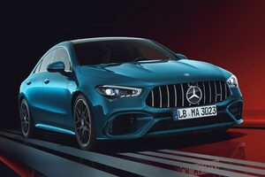 メルセデスAMG 新型「CLA45」発表 デザイン刷新でよりスポーティに