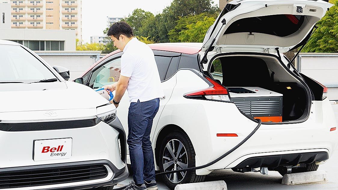 ベルエナジー、電源車で外部給電サービス　30分で100km相当の電力供給　イベント会場などへ
