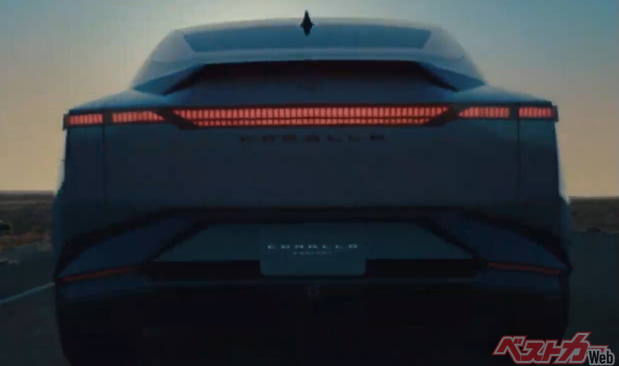 新型カローラかっこよ!!　もしやEVか!?　完成度からして市販化間近説も