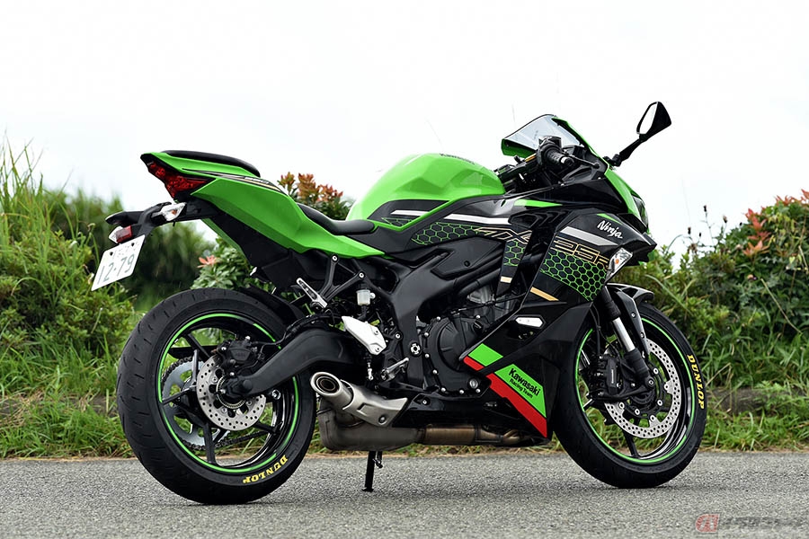 カワサキ Ninja Zx 25r 年内の販売店からの予約が年間目標5000台に到達 Z900rs 以来の大ヒットを記録 バイクのニュース 自動車情報サイト 新車 中古車 Carview
