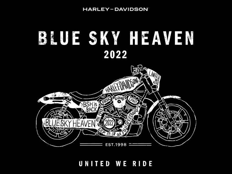 【ハーレー】日本最大級のライダーの祭典「BLUE SKY HEAVEN 2022」のチケット販売がスタート！