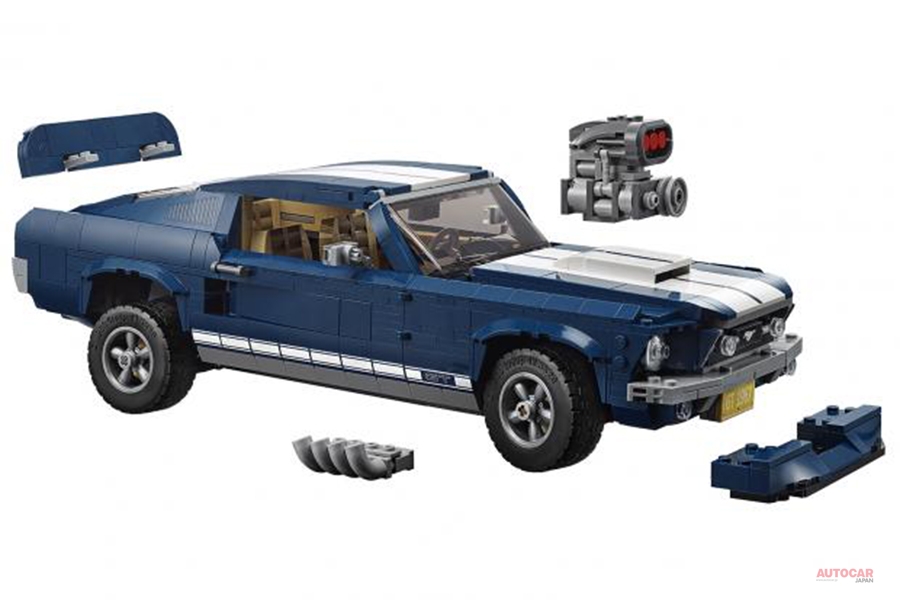 約1万8000円で、夢が現実に？　1967年型フォード・マスタング、レゴで再現