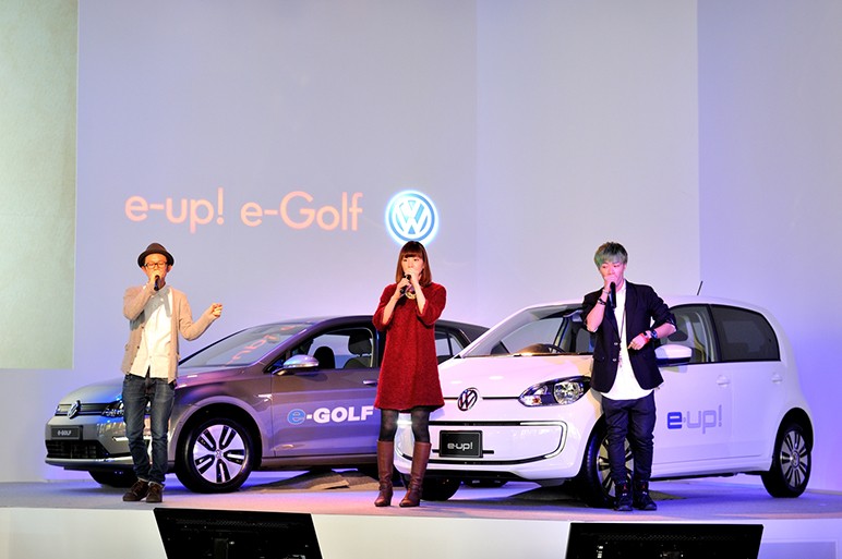 e-up!とe-Golf、VWがEV市販車の日本導入発表